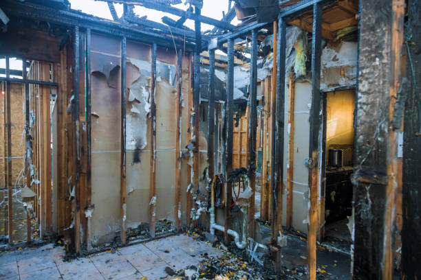 Professional Emergency Fire Cleanup technician working in Florence, KY